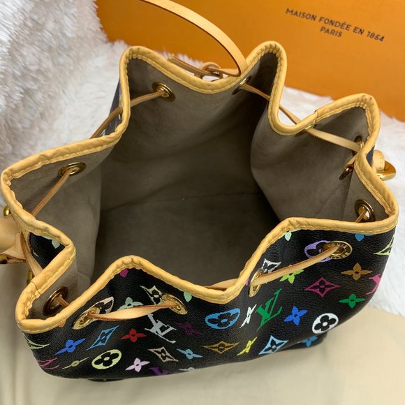 ❌SOLD❌ Louis Vuitton Petit Noe Multicolore bag - Picture 8 of 16